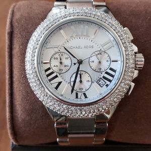 MICHAEL KORS

Camille Light-Silver Dial Chronograp